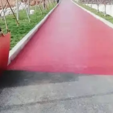 虹口​ 彩色路面喷涂翻新是一种低成本